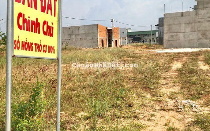 Về quê nhượng lại lô đất đẹp 10m*50m giá chỉ 495tr, sổ hồng riêng