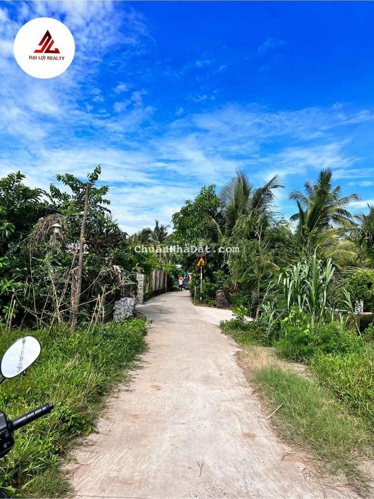 Đất mặt tiền nhựa chợ gạo, 430m2, 1tỷ2