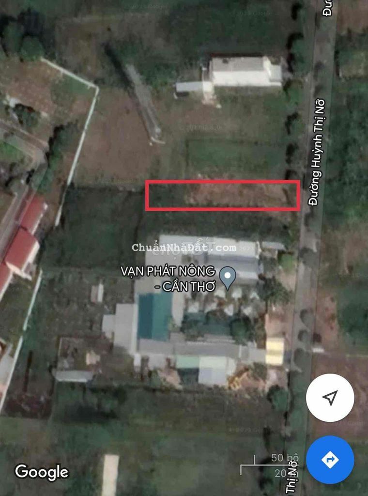Đất 5x40 Huỳnh Thị Nở, Thường Thạnh, Cần Thơ, Hướng Đông