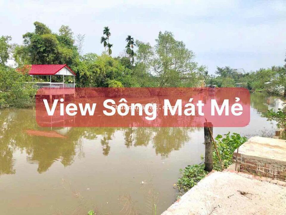 Nền 273.5m2 sh có thổ cư view sông Cách ĐH Tây Đô 2.5km, CRang, CTho Nền 273.5m2 sh có thổ cư view sông Cách ĐH Tây Đô 2.5km, CRang, CTho