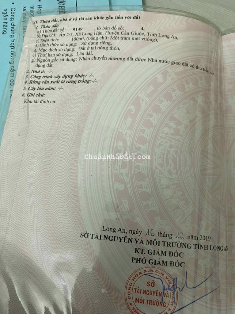 100m2 đã có sổ đướng số 5 thuộc kdc Thái Sơn giá thươg lượng chính chủ