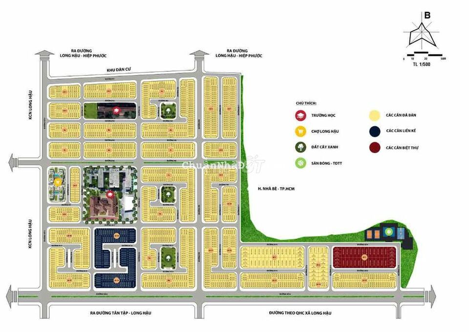 ĐẤT CHÍNH CHỦ KHU DÂN CƯ LONG HẬU 5x20m Phí Mg 1% ĐẤT CHÍNH CHỦ KHU DÂN CƯ LONG HẬU 5x20m Phí Mg 1%
