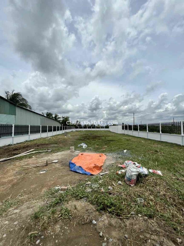 bán đất full thổ cư mặt tiền 830 cảng tân tập