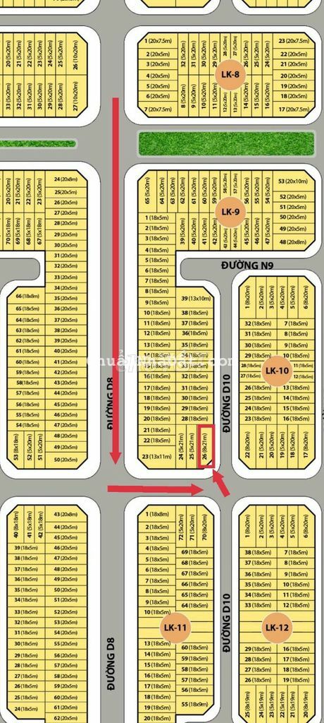 KDC Nam SÀI Gòn 155m2 nền góc 2 mặt tiền đường Lớn KDC Nam SÀI Gòn 155m2 nền góc 2 mặt tiền đường Lớn