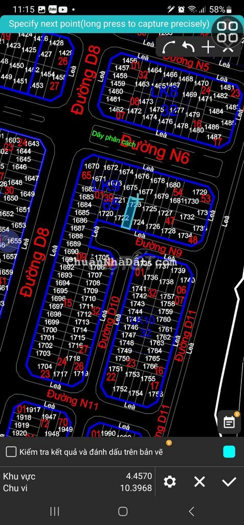 90m2(5x18) đã có sổ đường N9 kdc nam sài gòn  giá  quá Mềm hàng bổ rẻ.