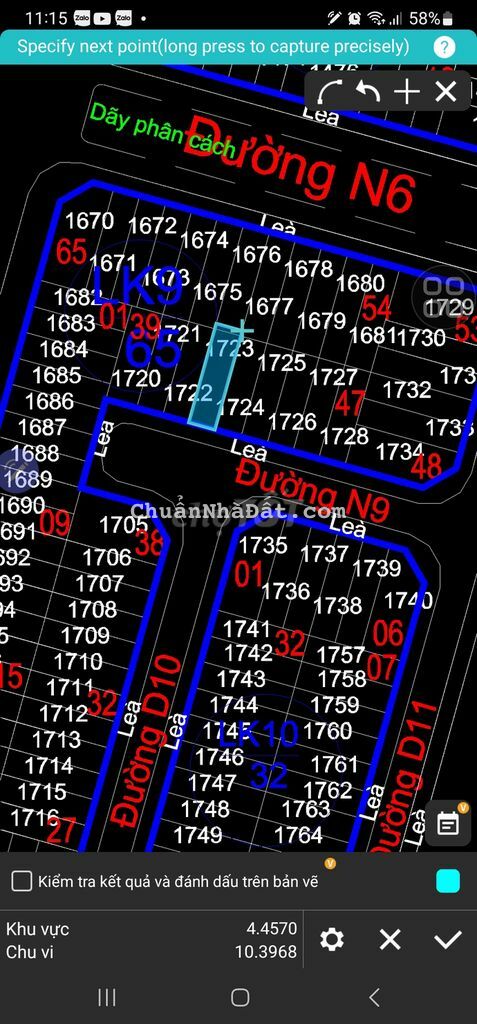 90m2(5x18) đã có sổ đường N9 kdc nam sài gòn  giá  quá Mềm hàng bổ rẻ.