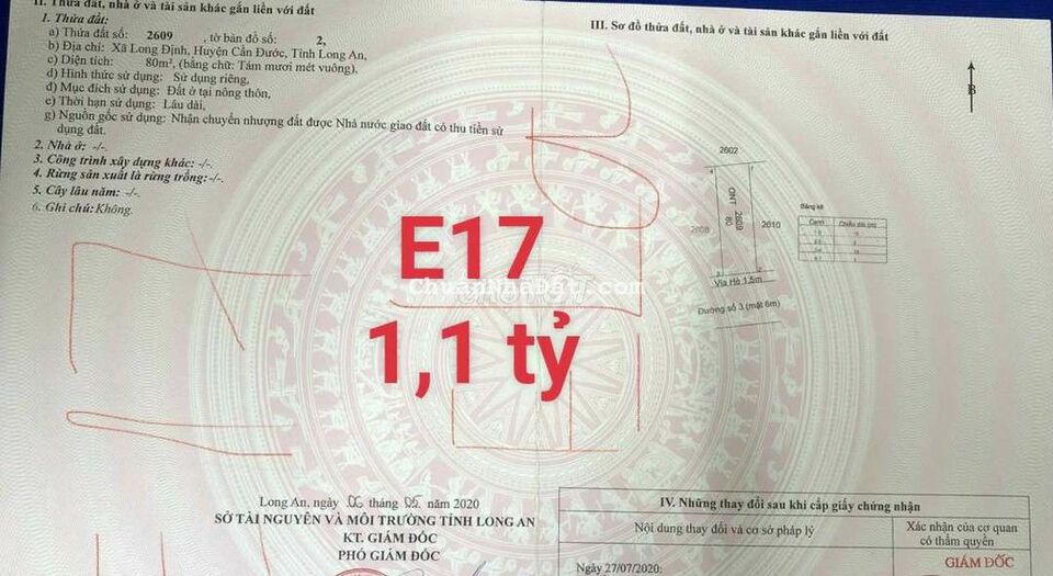 Đất chính chủ KDC THUẬN ĐẠO 1,1 tỷ Đất chính chủ KDC THUẬN ĐẠO 1,1 tỷ