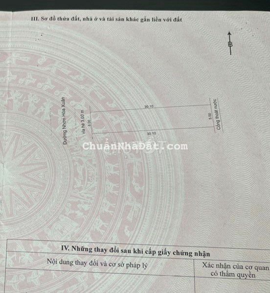 Bán gấp 150m2 Đất MT đường 5m5 Nhơn Hòa Xuân, khu Nam Cẩm Lệ, Hòa Xuân