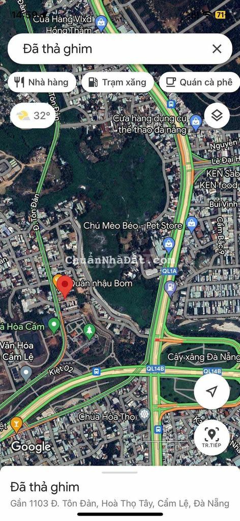 Bán nhanh lô đất kiệt ô tô đường Tôn Đản nối dài gần Trường Chinh