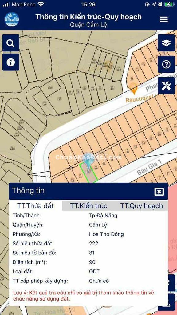 bán lô đất TĐC giá rẻ,ngang 6m