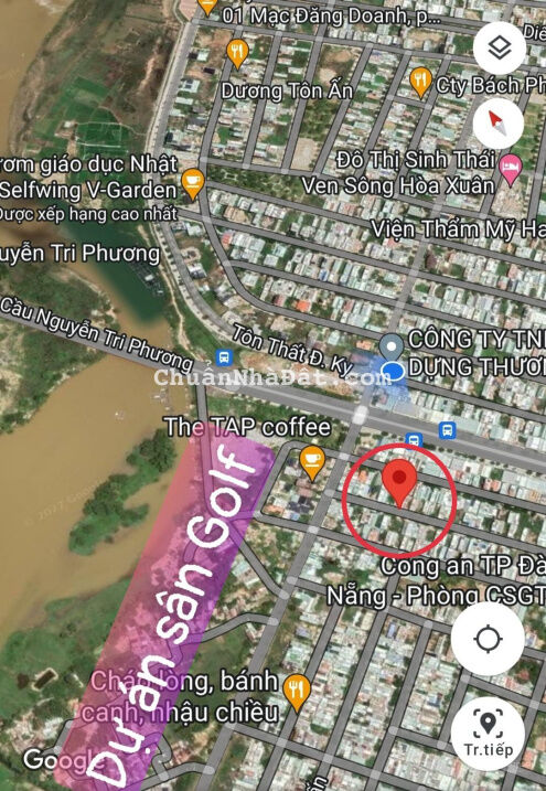 Bán đất đường Trần Thúc Nhẫn, gần cầu NTP, Hòa Xuân, Cẩm Lệ Bán đất đường Trần Thúc Nhẫn, gần cầu NTP, Hòa Xuân, Cẩm Lệ