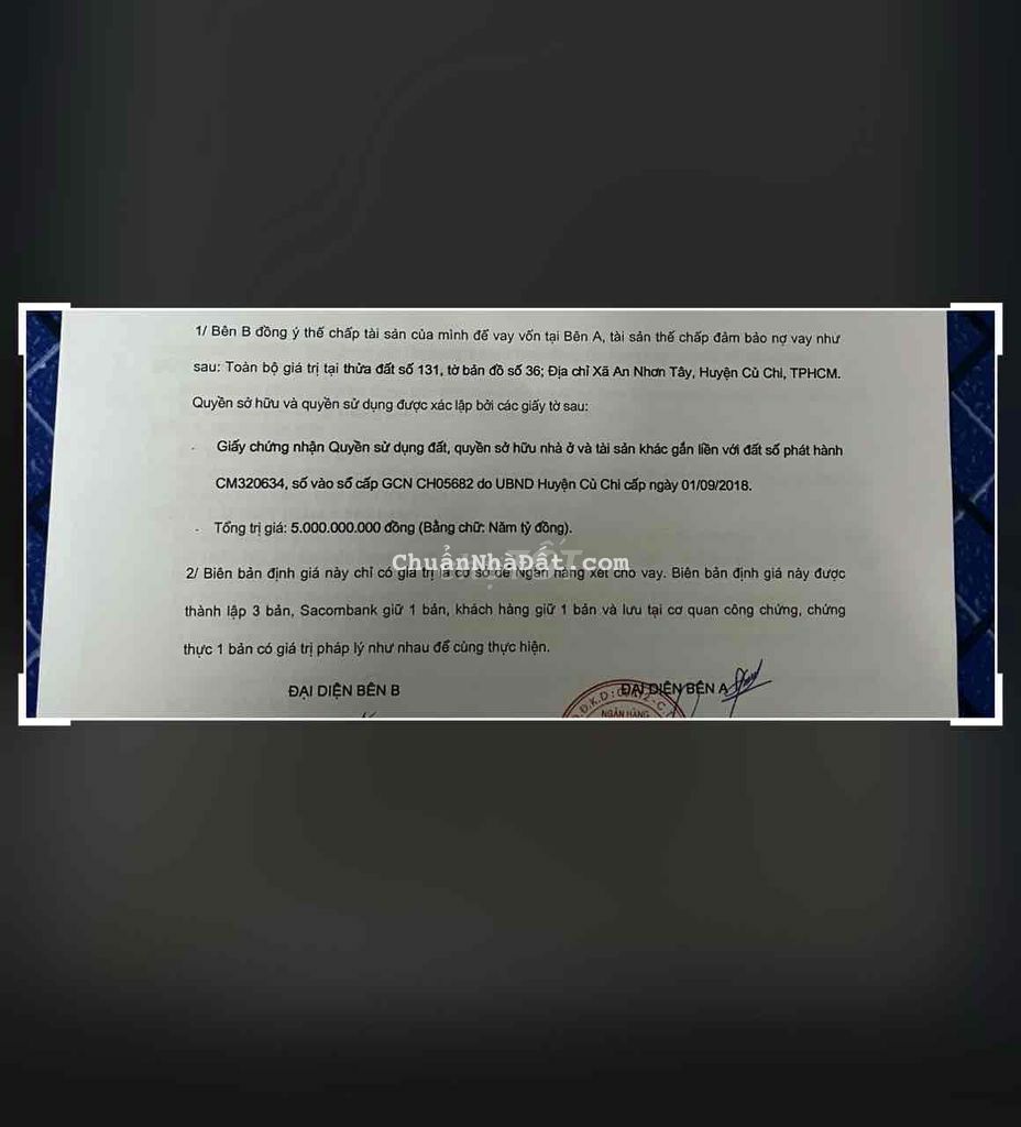 Ngân hàng định giá vài năm trước là 5 t( xem hì Ngân hàng định giá vài năm trước là 5 t( xem hì