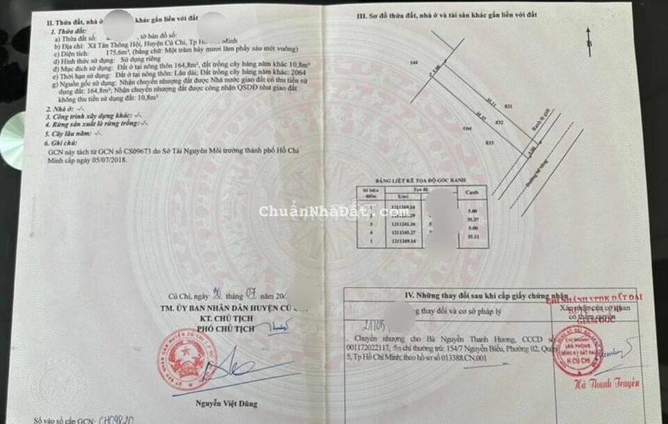 Đất Tân Thông Hôi, Củ Chi, SHR, 175.6m2, 645 triệu Đất Tân Thông Hôi, Củ Chi, SHR, 175.6m2, 645 triệu
