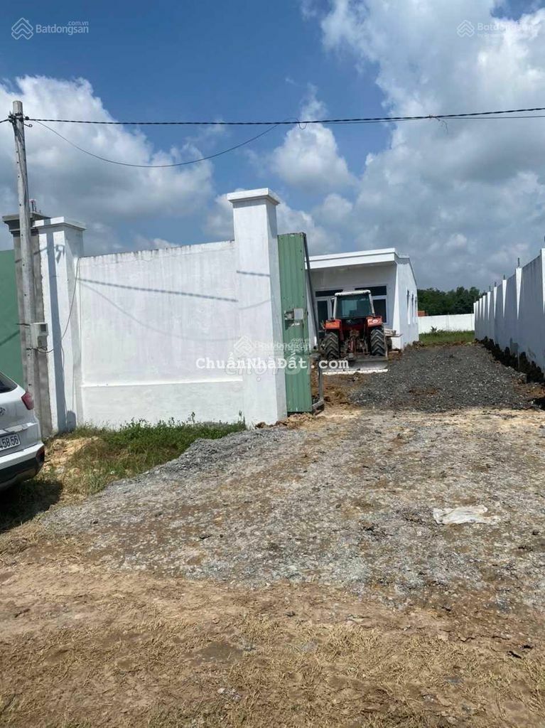 Đất xây xưởng biệt thự đường Số 17, Tân Thông, Củ Chi 312m2 (61m2 thổ)