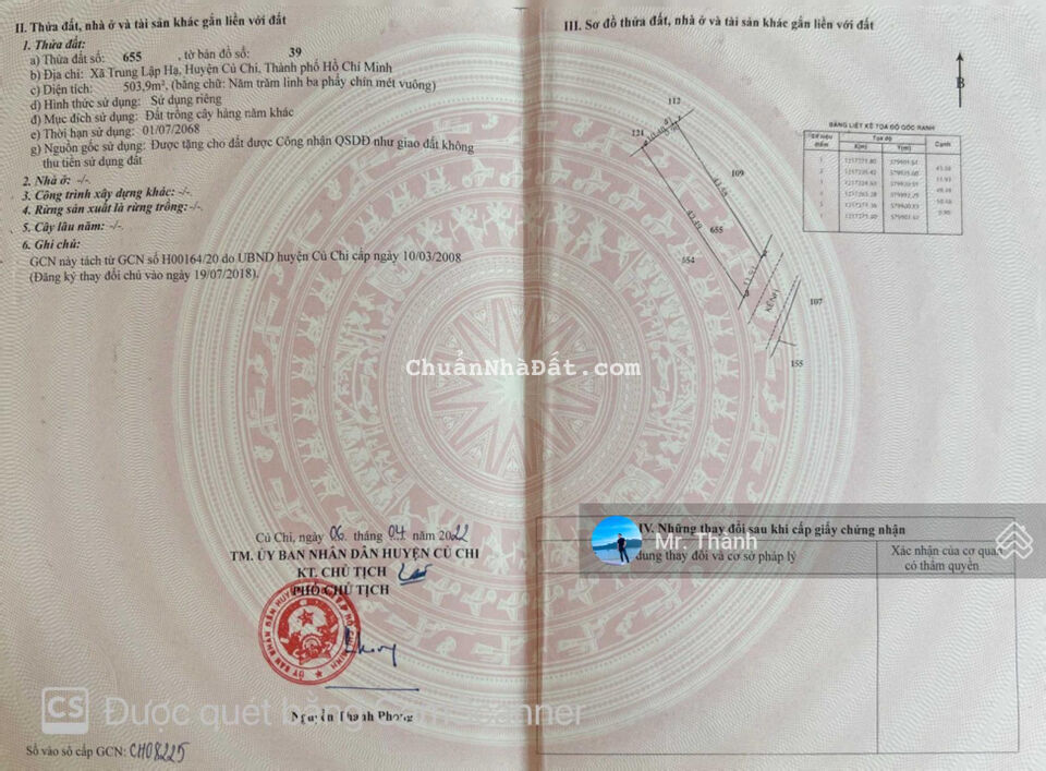 Chủ ngộp giảm sâu, lô đất 500m2 MT kênh đường Nguyễn Thị Rành, Trung Lập Hạ, Củ Chi, giá 1,2 tỷ Chủ ngộp giảm sâu, lô đất 500m2 MT kênh đường Nguyễn Thị Rành, Trung Lập Hạ, Củ Chi, giá 1,2 tỷ