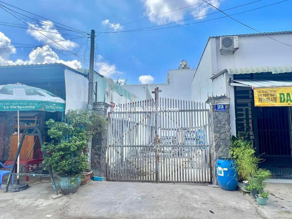 Bán đất SHR 85m2 Giá 560tr MT Trần Văn Chẩm ngay trường Tân Thông Hội