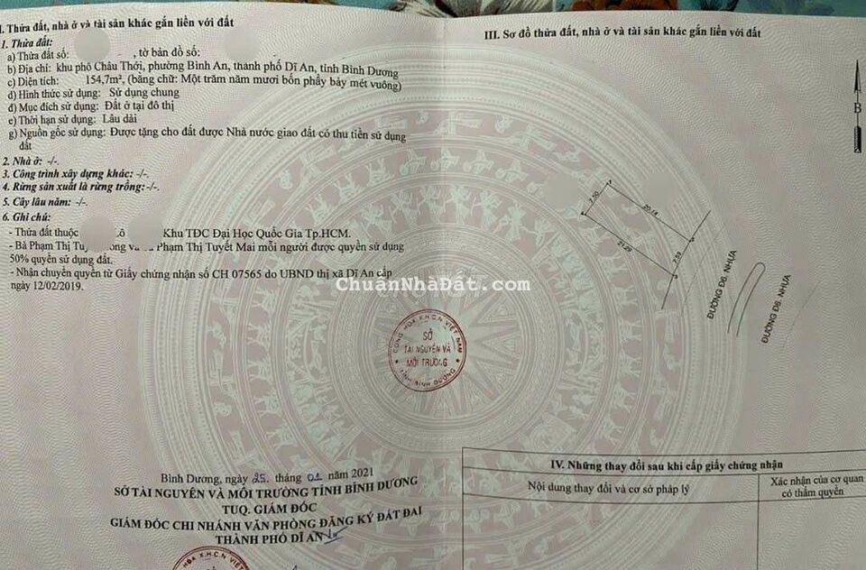 🆘🆘 Đất khu tái định cư Đại học Quốc Gia, p. Bình An, Tp. Dĩ An