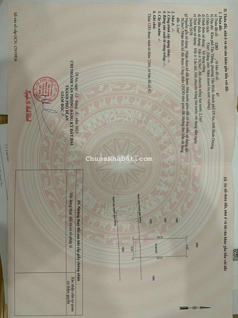 Đất Sổ Riêng Giá chỉ 1ty450, Trung Tâm Sát Bùi Thị Xuân, Ph. Tân Bình