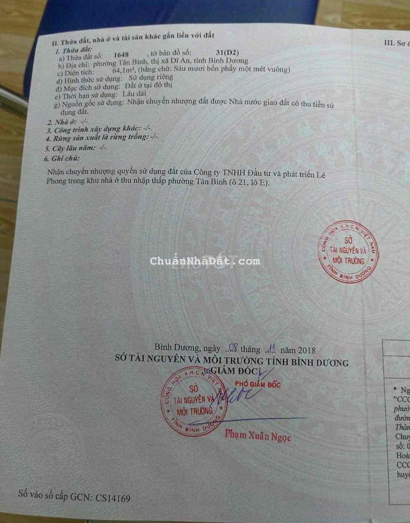 Bán lô đất p tân bình tp dĩ an BD giá ngộp ngân hàng Bán lô đất p tân bình tp dĩ an BD giá ngộp ngân hàng