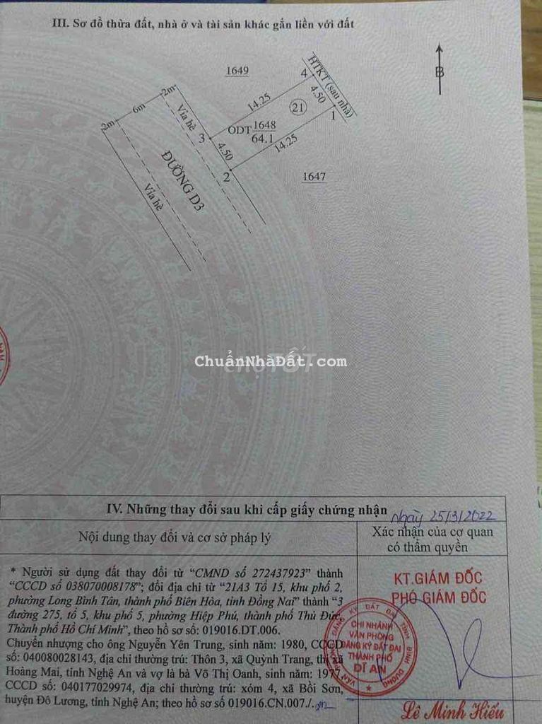 Bán lô đất p tân bình tp dĩ an BD giá ngộp ngân hàng Bán lô đất p tân bình tp dĩ an BD giá ngộp ngân hàng