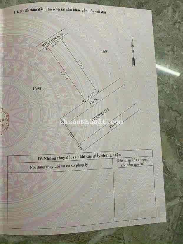 CẦN BÁN GẤP LÔ ĐẤT P TÂN BÌNH TP DĨ AN BD GIÁ NGỘP