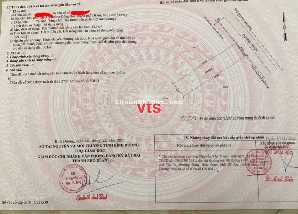 Đất Đông Hoà - Dĩ An đường Võ Thị Sáu vào 50m đường nhựa trước 7 m Đất Đông Hoà - Dĩ An đường Võ Thị Sáu vào 50m đường nhựa trước 7 m