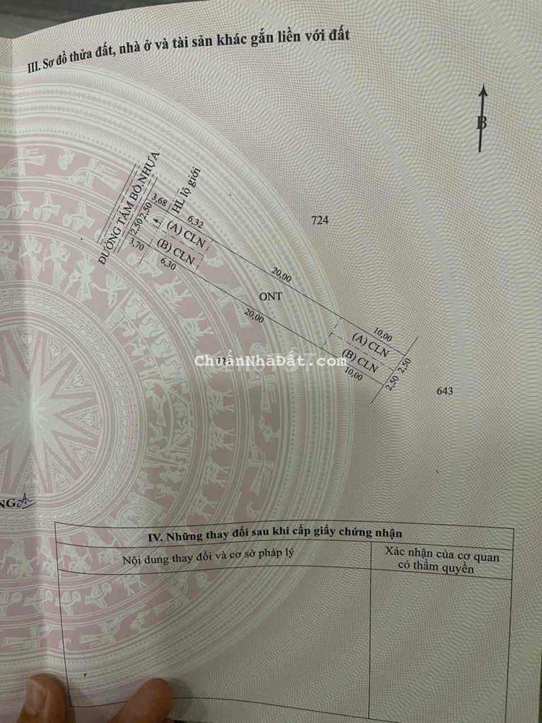 Bán đất thổ + vườn mặt tiền đường nhựa Tiền Giang 200m2 chỉ 550tr