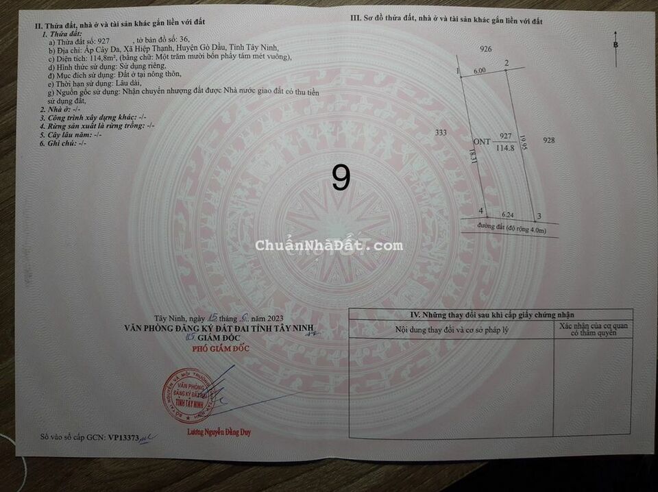 Đất đẹp Giá rẻ Hiếm Gặp 6x20 Sổ Hồng Riêng. Giá 360 triệu Đất đẹp Giá rẻ Hiếm Gặp 6x20 Sổ Hồng Riêng. Giá 360 triệu