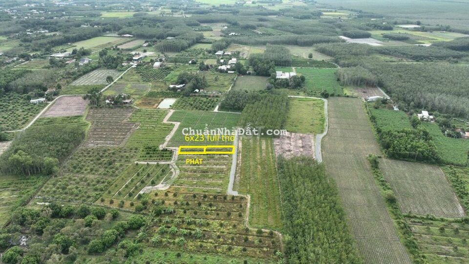 F0 6x23 và 5x23 full thổ cư.Gần KCN.350tr-380tr