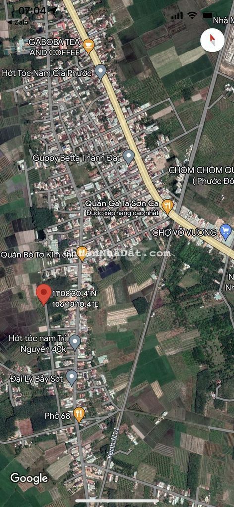 ĐẤT NGỘP 34×50MÉT, CÁCH KCN PHƯỚC ĐÔNG 3Km, SỔ HỒNG RIÊNG