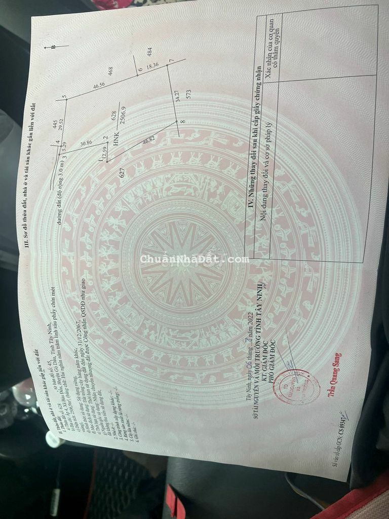 Đất vươn Sầu riêng có thổ cư diện tích lớn chỉ 600k/m2