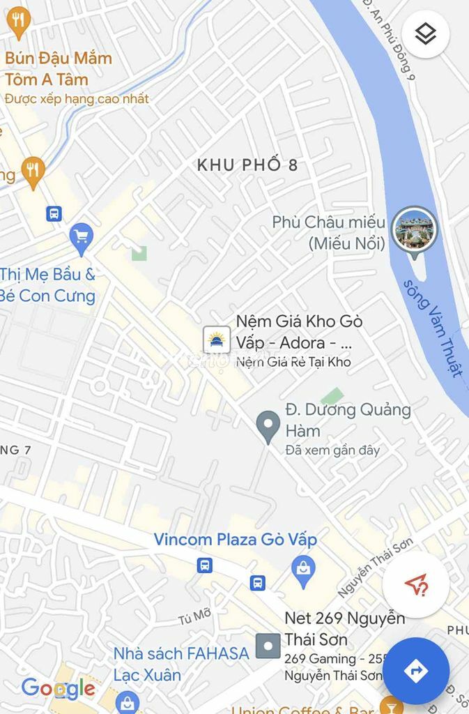 Bán gấp đất Dương Quảng Hàm 4x15 khuôn đẹp vuông vức chỉ 5,1tỷ