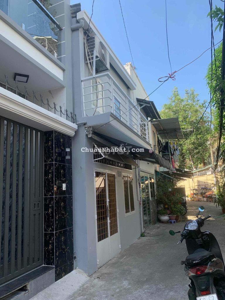 ĐẤT 72M2 TẶNG NHÀ 2LẦU HXH CHỢ AN NHƠN-LÊ ĐỨC THỌ 4Tỷ95