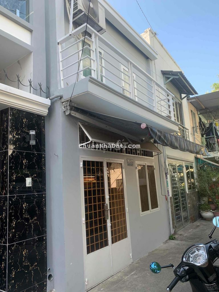 ĐẤT 72M2 TẶNG NHÀ 2LẦU HXH CHỢ AN NHƠN-LÊ ĐỨC THỌ 4Tỷ95