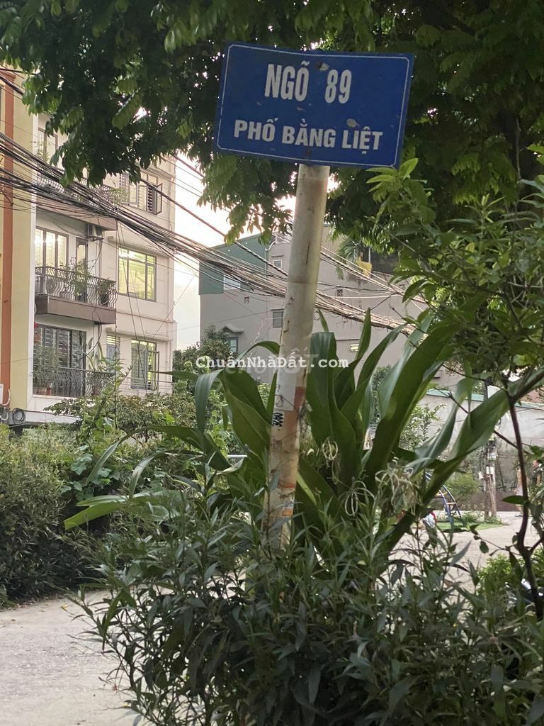 Thửa đất,Đường BẰNG LIỆT,HOÀNG MAI,100m,mặt12m,9,5 TỶsát KĐT LINH ĐÀM,