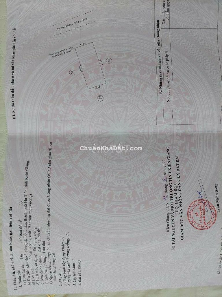 Đất Nền Phường Tô Châu Đối Diện Bách Hóa Xanh