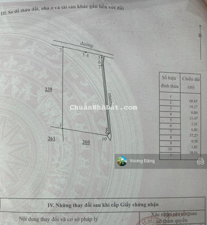Lô đất đẹp 2 mặt tiền 2395m2 quy hoạch thổ cư thị trấn Phú Long gần trung tâm TP Phan Thiết giá tốt