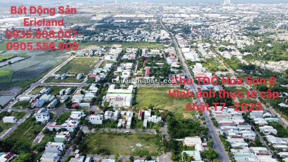 Đường 5.5m khu Hoà Sơn 6 giá rẻ nhất khu vực