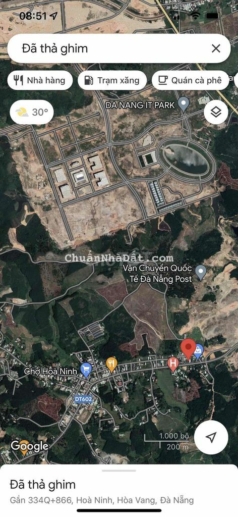 Mặt Tiền ĐT 602 Hoà Ninh 1 đường 15.5m rẻ 16xx