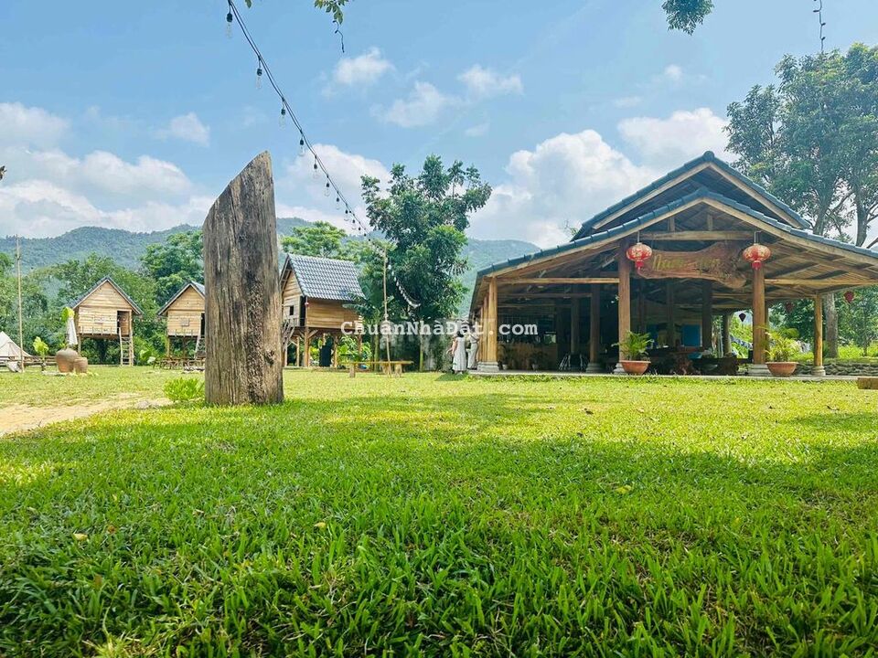 Bán 1032m Hoà Bắc cạnh làng mê dịch vụ lưu trú tại Hoà Bắc ven sông