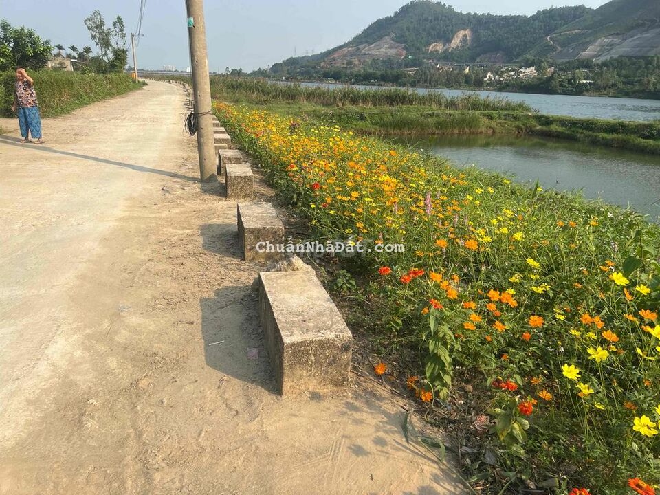 1500m mặt tiền sông CuĐê thôn Trường Định Hoà Liên