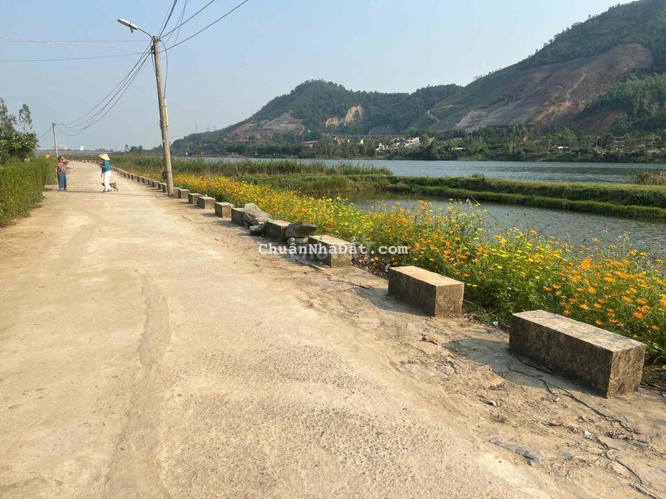 1500m mặt tiền sông CuĐê thôn Trường Định Hoà Liên