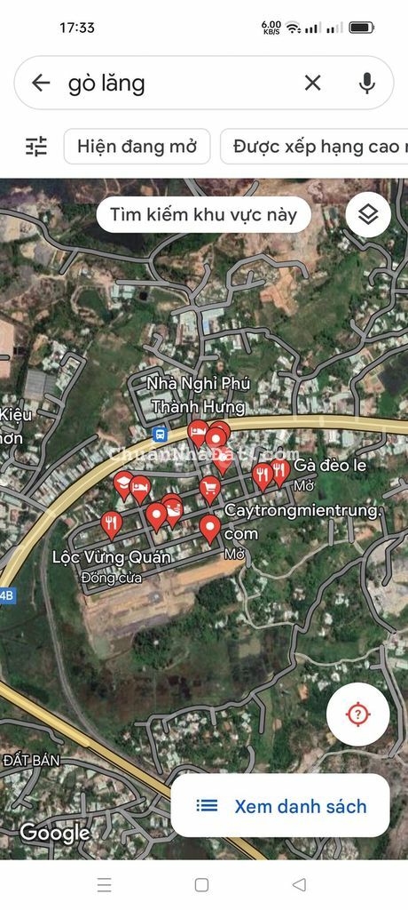 7,5x20m. ĐẤT TÁI ĐỊNH CƯ GÒ LĂNG, NGAY BỆNH VIỆN HOÀ VANG