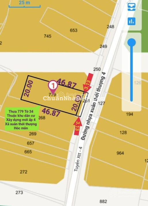 Bán Đất 20 x 50m Mặt Tiền đường Xuân Thới Thượng 4 Hóc Môn . Bán Đất 20 x 50m Mặt Tiền đường Xuân Thới Thượng 4 Hóc Môn .