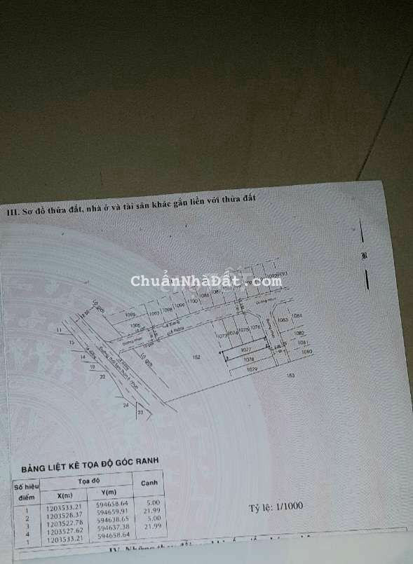 Đất 5x22 đường nhựa 7m hai sẹc Thới Tam Thôn 6 Đất 5x22 đường nhựa 7m hai sẹc Thới Tam Thôn 6