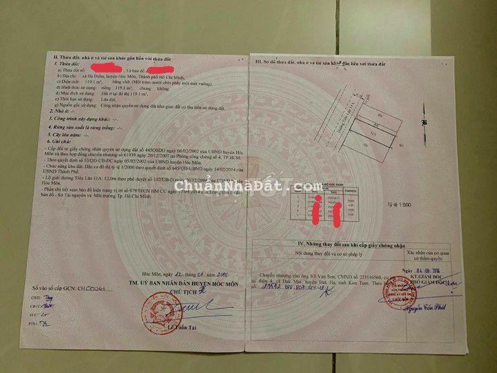 Bán đất 6x20m SHR 860tr MT Nguyễn Thị Huê ngay trường TH Tây Bắc Lân Bán đất 6x20m SHR 860tr MT Nguyễn Thị Huê ngay trường TH Tây Bắc Lân