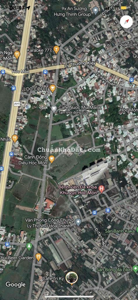 150m2 Đất Thổ Cư SHR Tân Xuân Hóc Môn Giá 650Tr