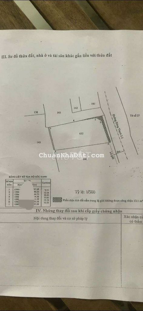 Bán đất thổ cư,lô góc Mặt tiền Đ. Nguyễn Thị Điệp