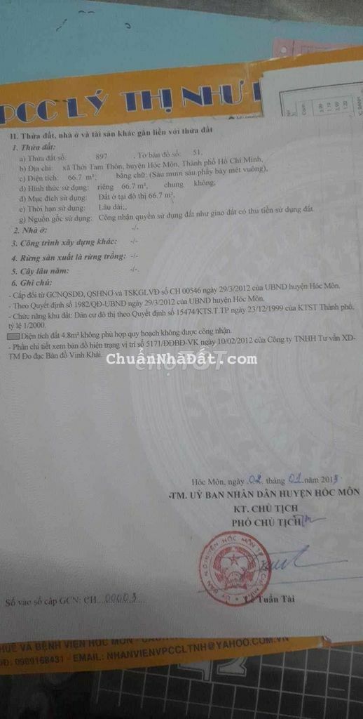 Đất thổ cư , dân cư hiện hữu gần phạm thị giây