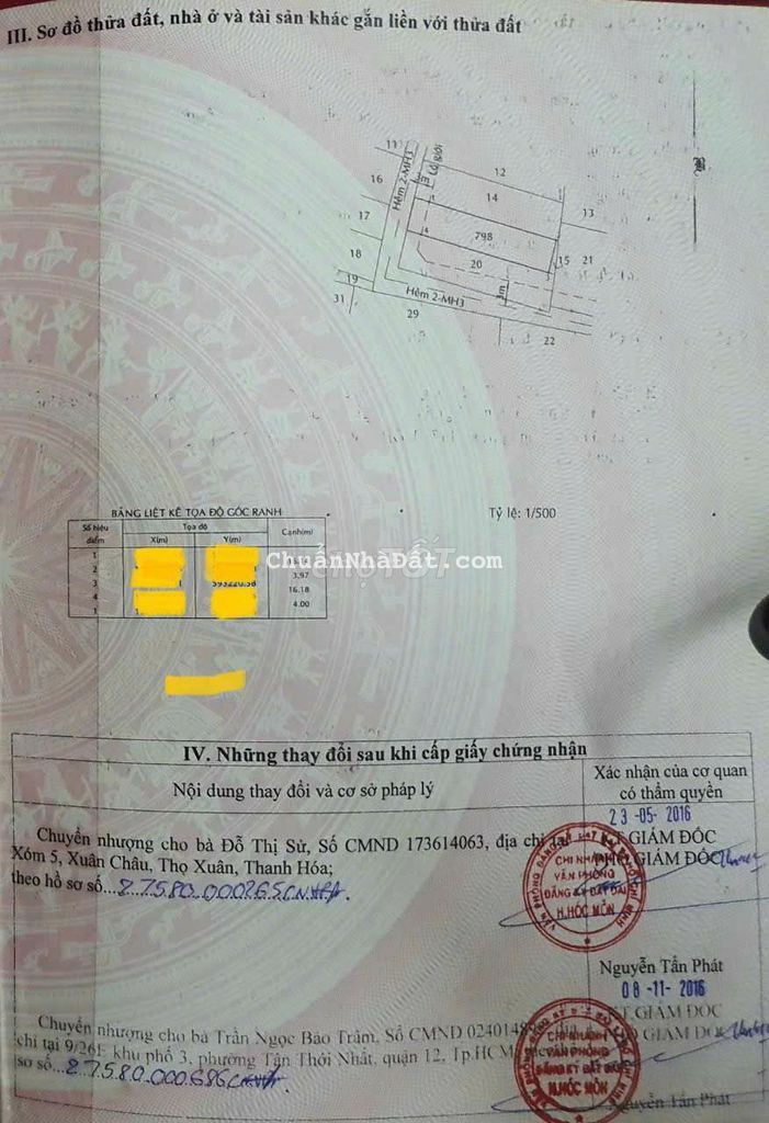 Kẹt tiền bán có giá cực tốt cho khách mua bán nhanh đất 4*18m shr